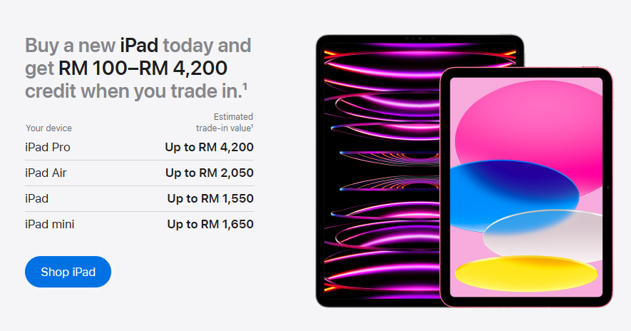大马苹果推出以旧换新计划：回扣高达RM11,650！ 2