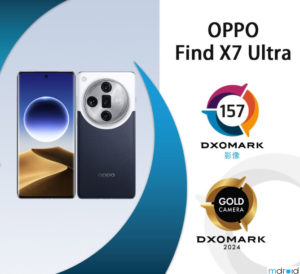 OPPO FInd X7 Ultra DXOMark相机评分
