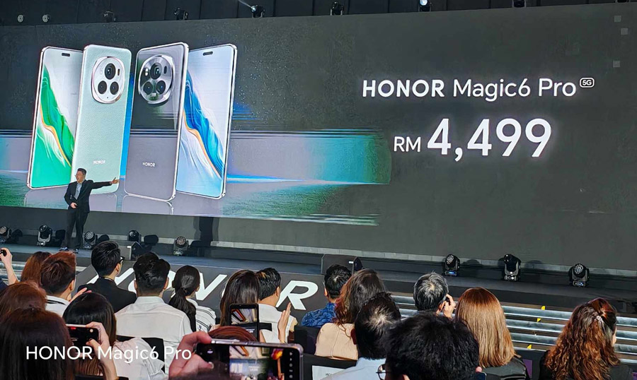 大马HONOR Magic6 Pro发布：售价RM4499！ 2