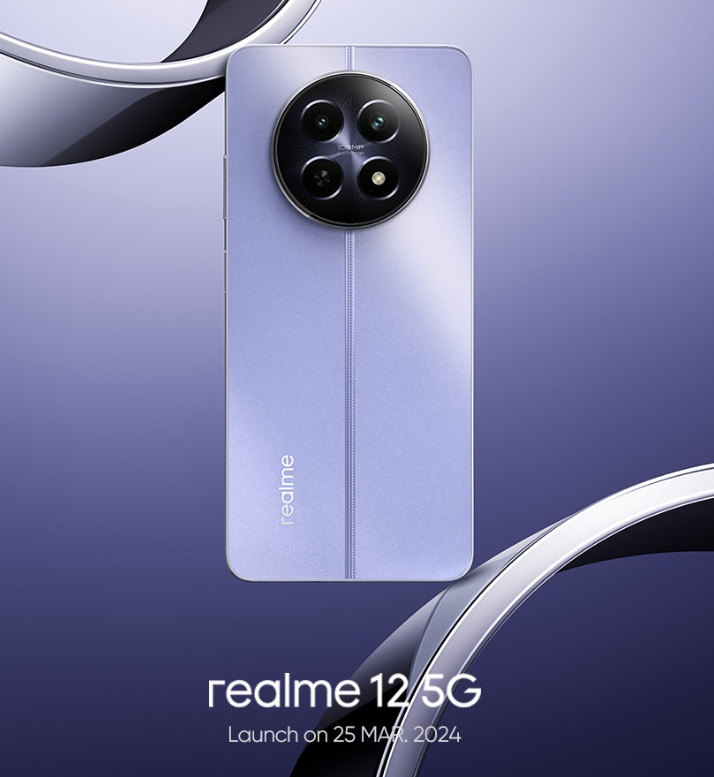 大马realme 12 5G将于3月25日发布