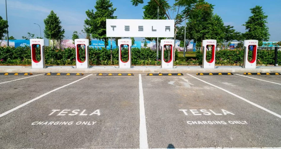 大马现拥有东南亚最大Tesla Supercharger充电站！ 1