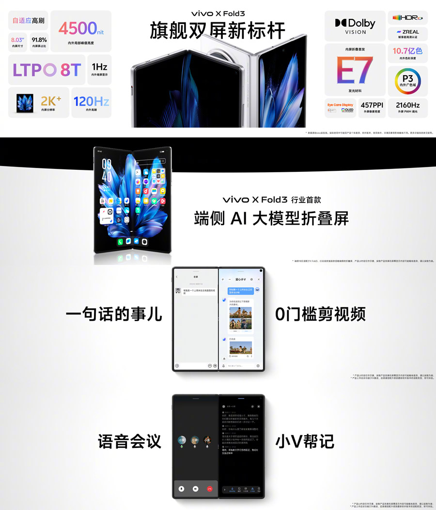 vivo X Fold3系列中国发布：售约RM4587起！ 5