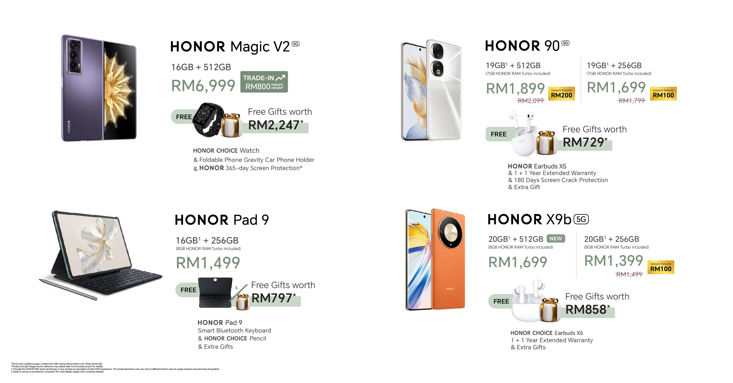 HONOR Magic6 Pro路演开跑！总值RM 649,000 礼品待赢取！