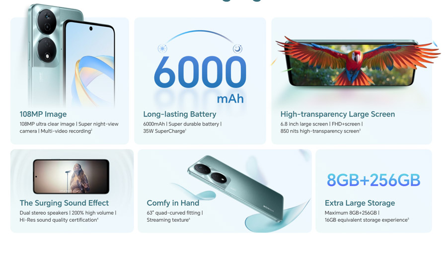 大马HONOR X7b 5G，Pad 9 5G发布：售价RM899起！ 14