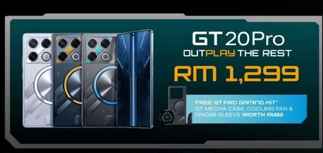 大马Infinix GT 20 Pro发布：售价RM1299！ 12