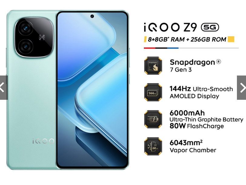大马iQOO Z9系列开启预购，售价RM879起！ 16