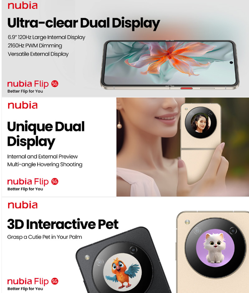 大马nubia Flip 5G发布：售价RM2499！ 8