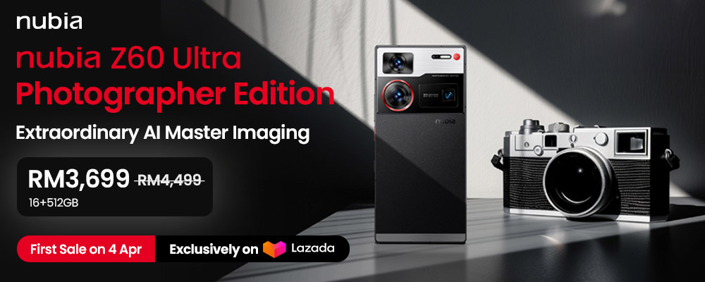 大马nubia Z60 Ultra摄影师版发布