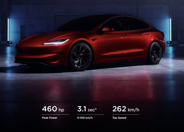 大马Tesla Model 3 性能版发布