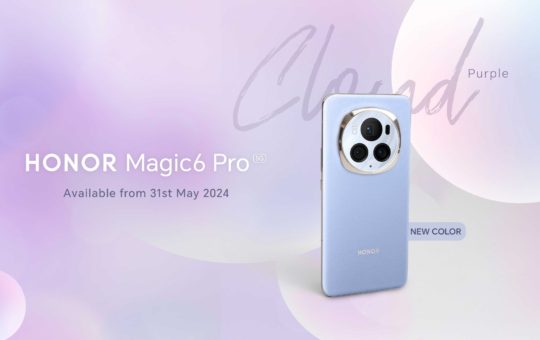 HONOR Magic6 Pro流云紫5月31日大马开卖