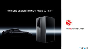 HONOR Magic V2 RSR 荣获2024年红点产品设计奖
