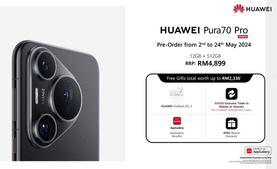 大马华为Pura70系列开启预售：RM3699起！ 48