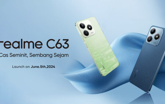 大马realme C63将于6月3日发布