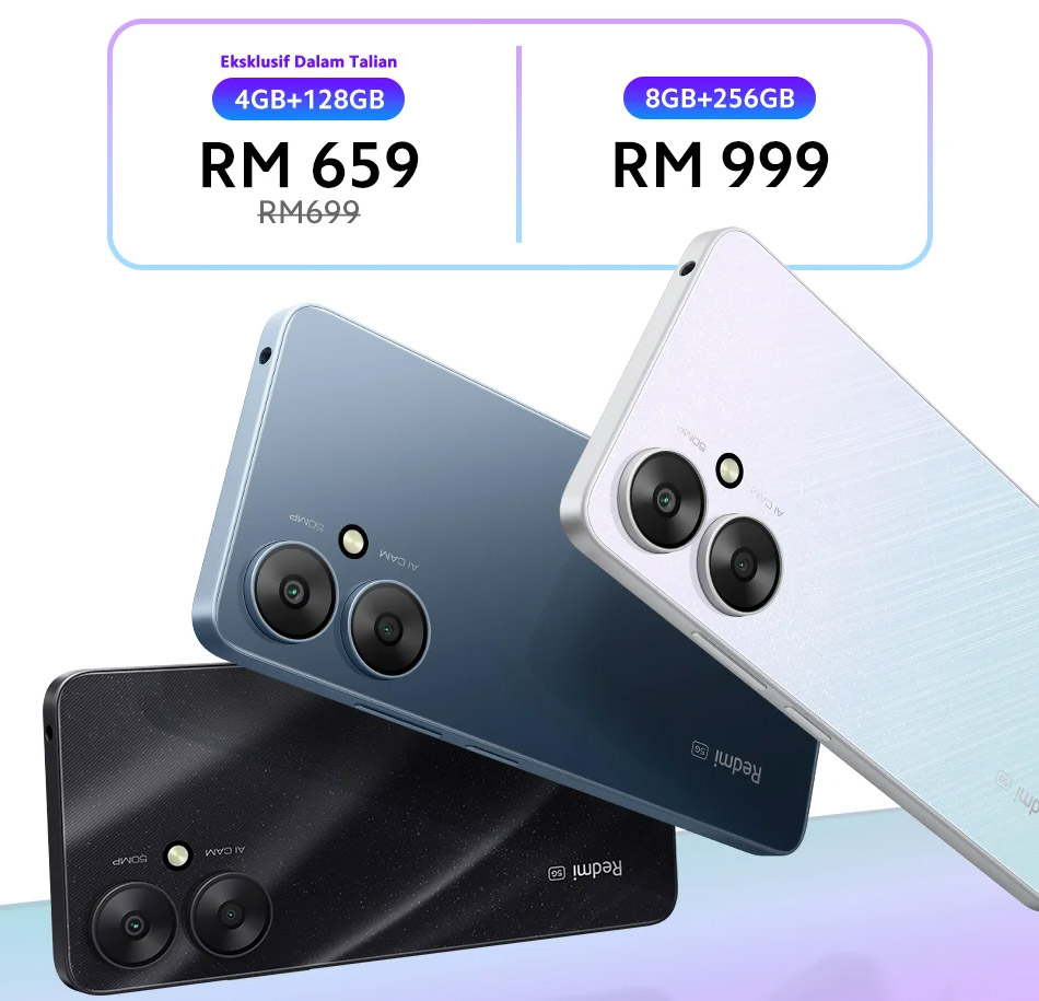 大马Redmi 13C 5G发布：首销价RM659！ 1