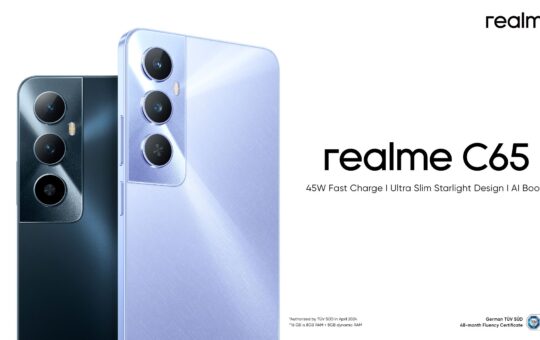 外形致敬三星，realme C65将于6月5日发布