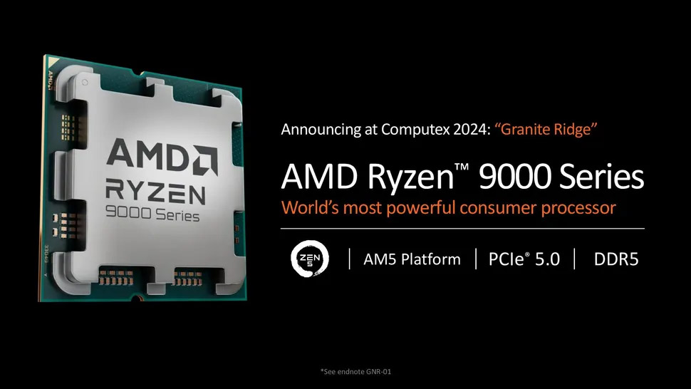 AMD Zen 5架构处理器发布