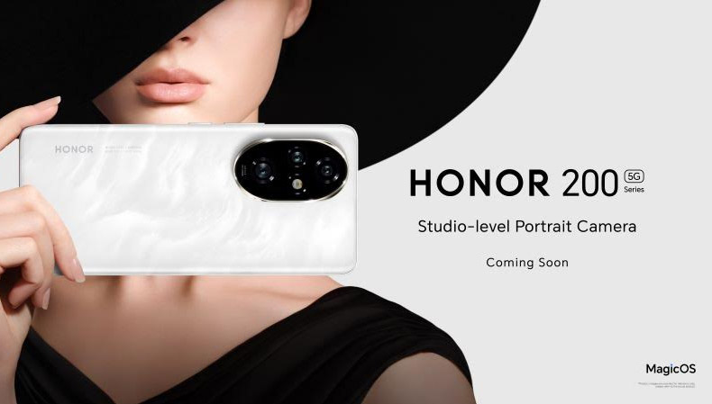 全新AI美学旗舰手机HONOR 200系列确认即将来马