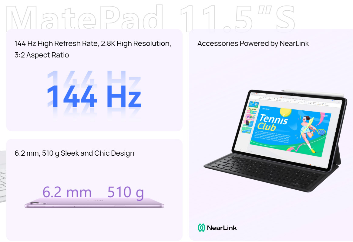 大马华为MatePad 11.5S, MateBook 14 2024发布：售价RM2499起！ 1