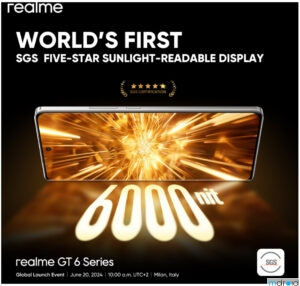 大马realme GT 6系列将于6月20日全球同步发布
