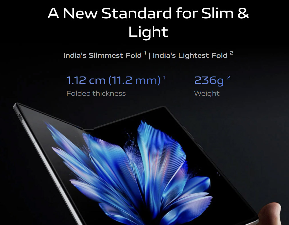 vivo X Fold3 Pro印度发布