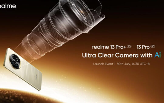 realme 13 Pro系列将于7月30日印度发布