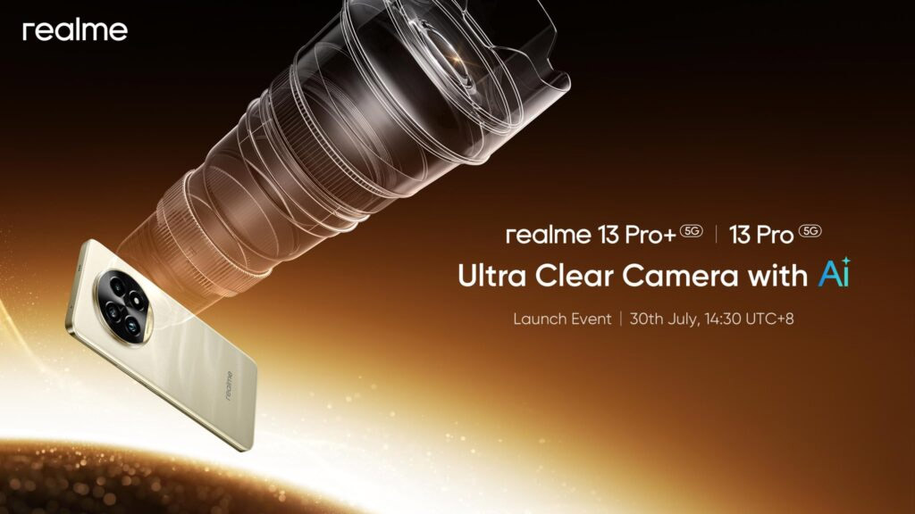 realme 13 Pro系列将于7月30日印度发布