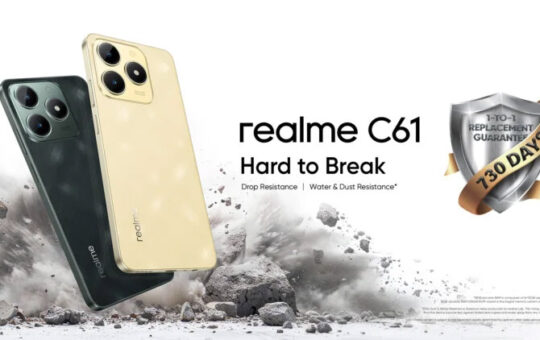大马realme C61将于8月2日发布