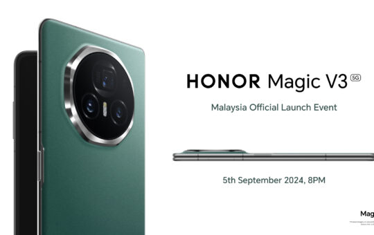 HONOR Magic V3 9月5日全球首秀，大马同步发布