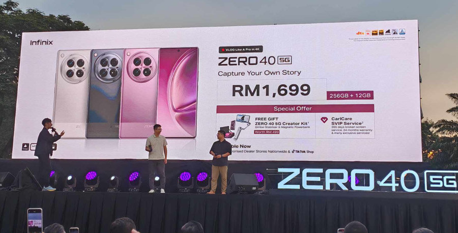 大马Infinix ZERO 40 5G发布：售价RM1699！ 1