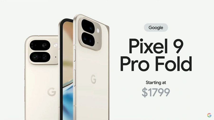 谷歌Pixel 9 Pro Fold发布