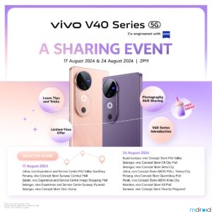 vivo V40系列全马独家预览活动开跑 赶快参加！