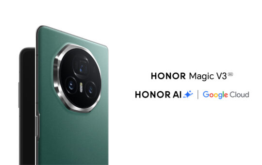 HONOR Magic V3引入基于Google Cloud的AI功能