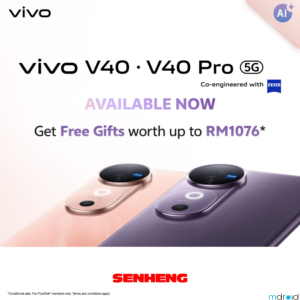 vivo马来西亚推出V40系列优惠活动，礼品丰厚