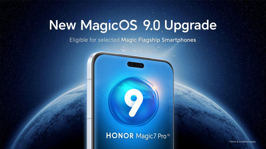 HONOR MagicOS 9.0将于 12月中登降大马