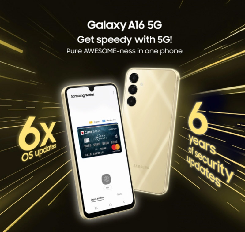 大马三星Galaxy A16 5G发布：售价RM899！ 1