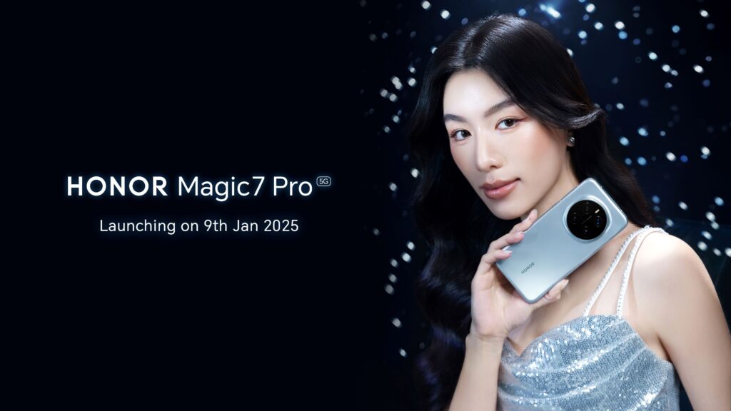 HONOR Magic7 Pro将于1月9日登陆马来西亚！