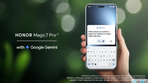 HONOR Magic7 Pro预装谷歌Gemini 开启AI新体验