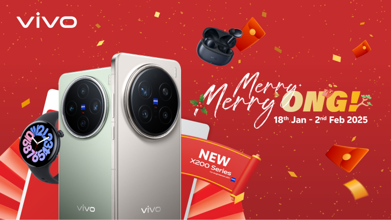 vivo推出“Merry Merry Ong!”活动，限时优惠等你来抢！ 1