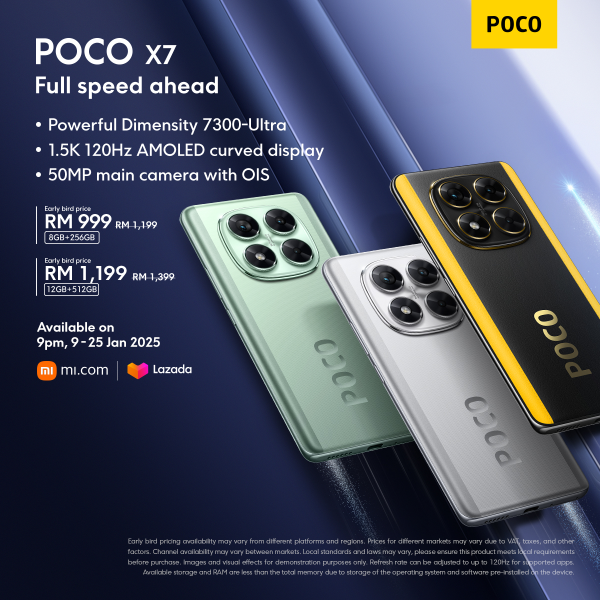 大马POCO X7系列发布 售价RM999起！ 4