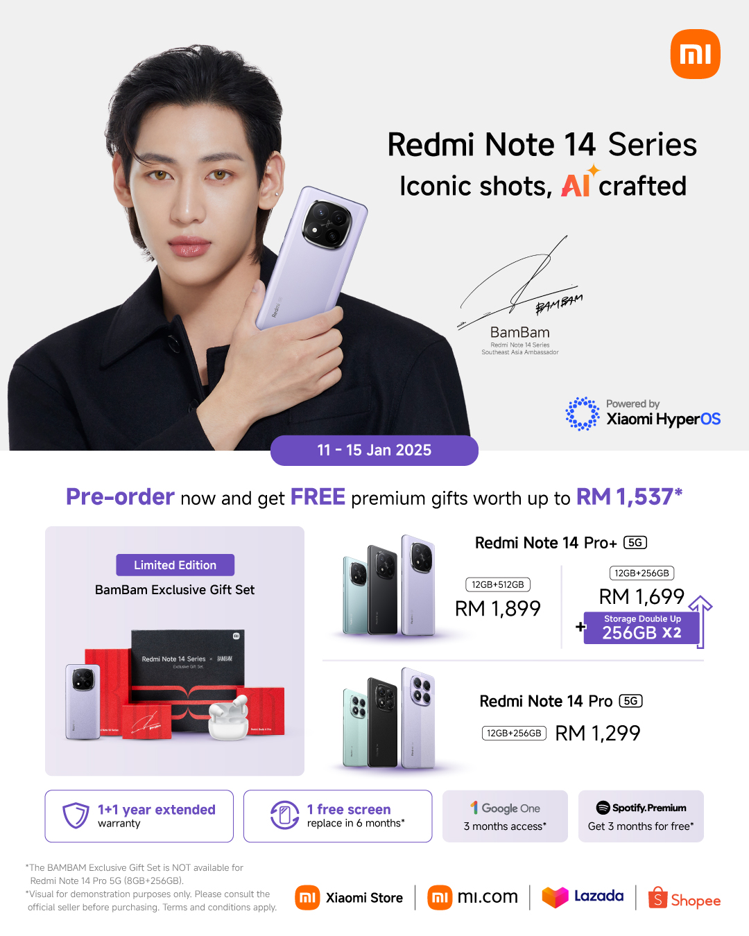 大马Redmi Note 14系列发布：售价RM699起！ 10