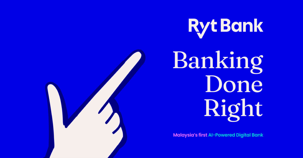 Ryt Bank成为马来西亚首家AI驱动电子银行