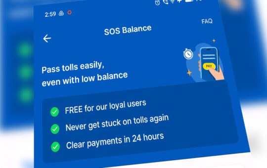 TNG eWallet推出SOS Balance：余额不足也能直接过Toll！ 2