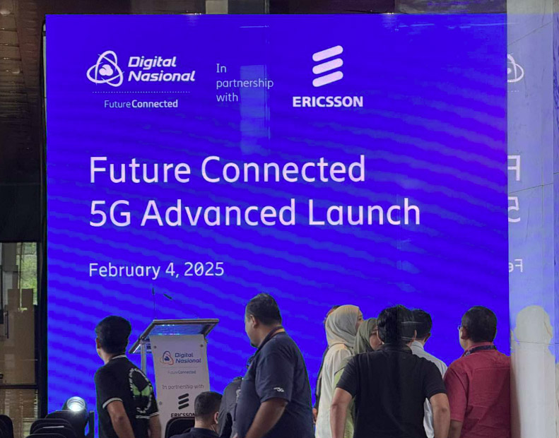 DNB联手Ericsson启用大马5G Advanced网络！