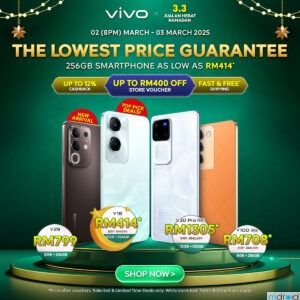 vivo x Shopee 3.3斋月促销活动推出惊喜优惠