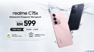 realme C75x：最耐用的入门级手机 售价RM599