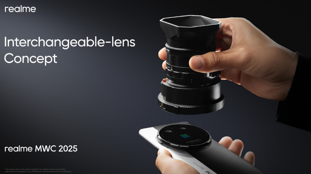 realme 可更换镜头概念机:影像未来的全新探索 realme 可更换镜头概念机:影像未来的全新探索
