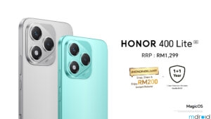 大马HONOR 400 Lite发布