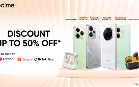 realme Malaysia 5.5年中大促来袭
