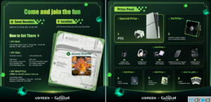 UGREEN × 原神线下活动即将在双威金字塔举办