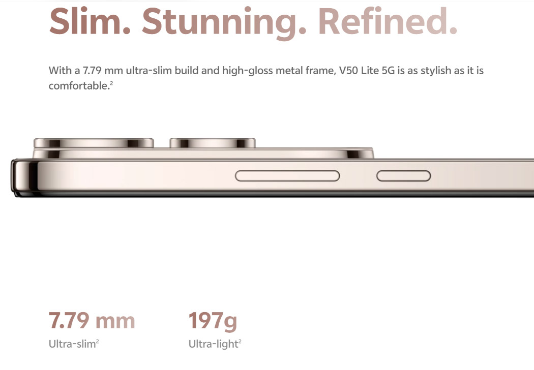 大马vivo V50 Lite 5G发布